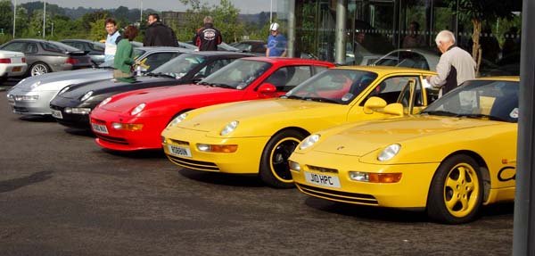 Porsche 968 sports and high performance cars successor to 944 